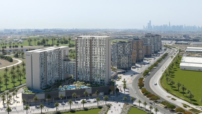 A view of Deyaar's Midtown project in Dubai Production City