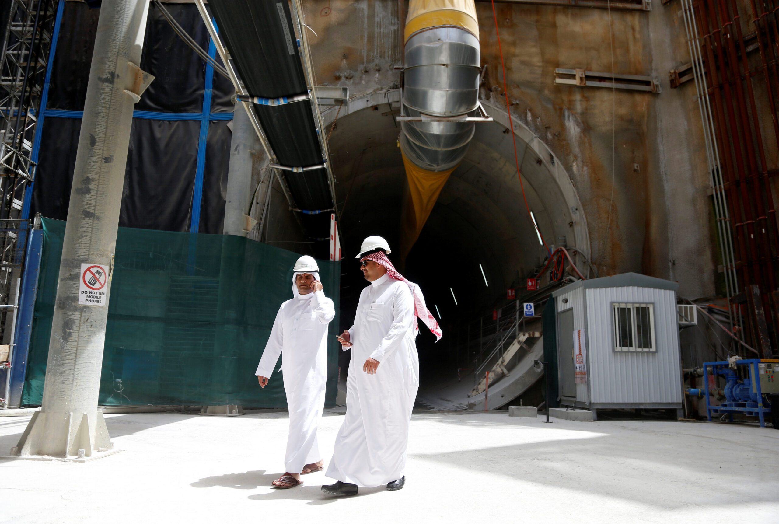 Construction of the Riyadh metro