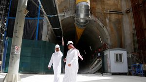 Construction of the Riyadh metro