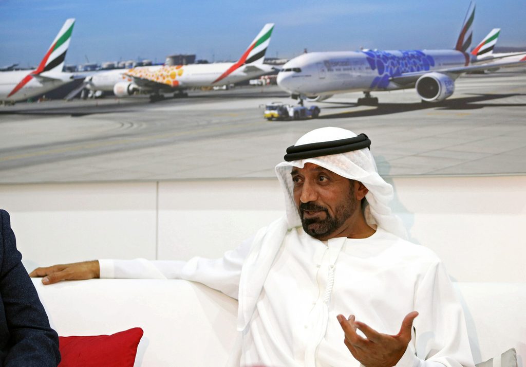 Emirates chairman Sheikh Ahmed bin Saeed Al Maktoum has called for more competition in aircraft construction
