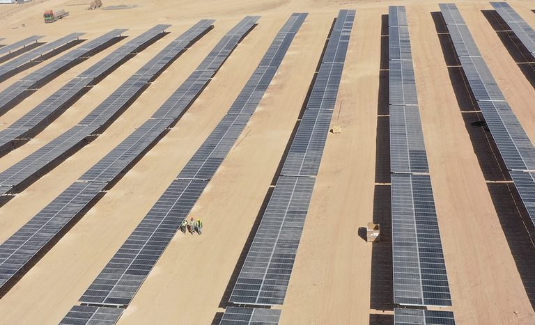 The Opec Fund supported Baynouna solar power park in Jordan