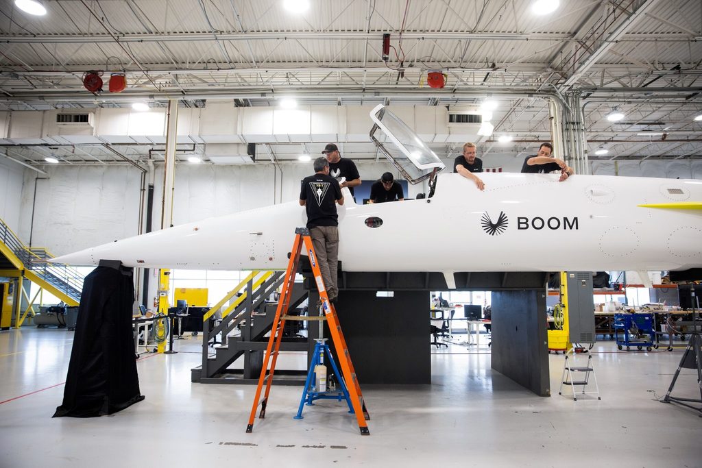 The Neom Investment Fund has a stake in Boom Supersonic