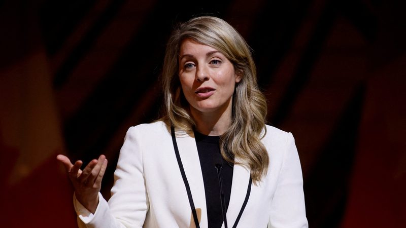 Canada's minister of foreign affairs Melanie Joly co-chaired the first UAE-Canada joint committee meeting in Abu Dhabi last month