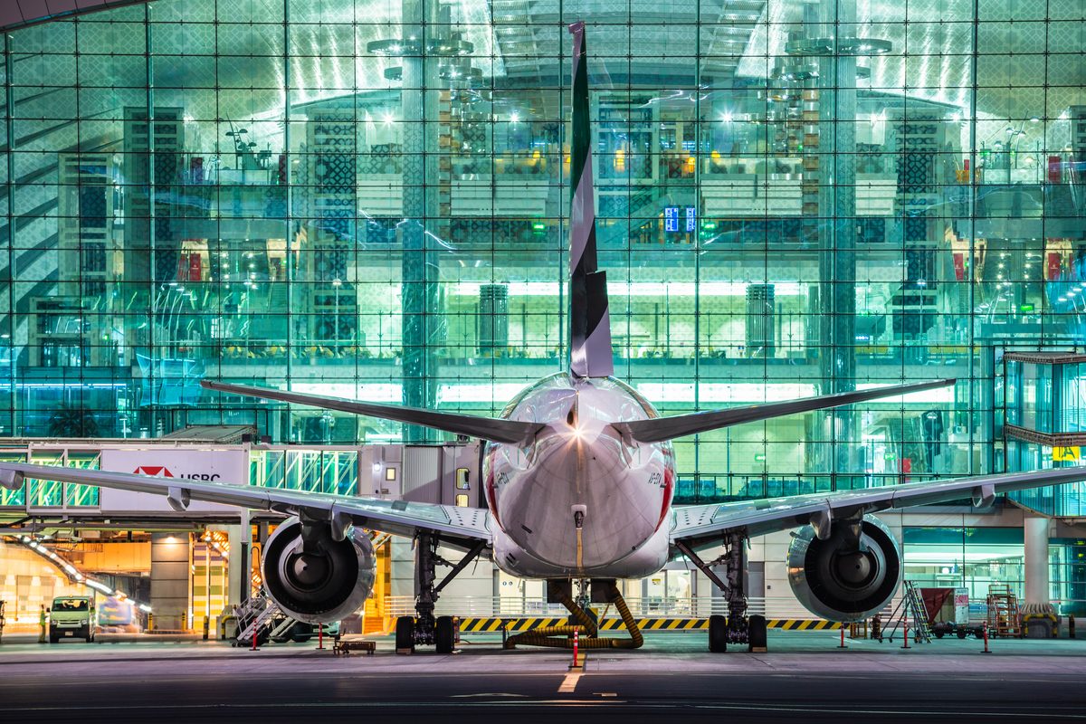 Dubai Airport's terminal 3, home to Emirates and Flydubai