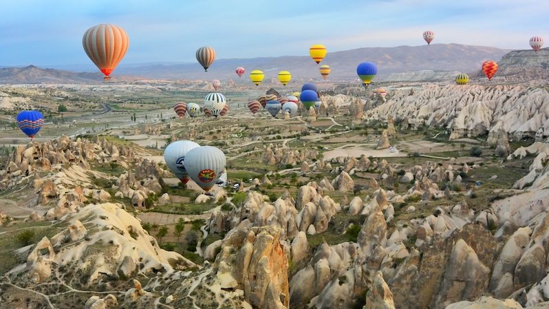 Foreign arrivals in Turkey reached 44.2m in the year to October compared to 39.6m a year ago