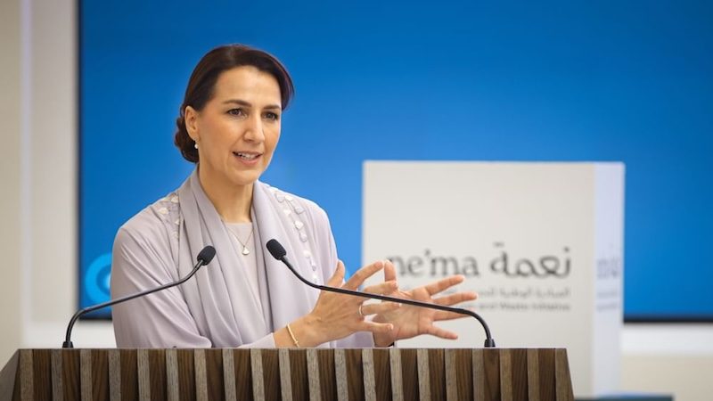The UAE is looking at how to limit food wastage and the carbon impact of the food served at Cop28, said climate change and environment minister Mariam Almheiri