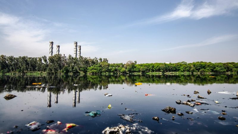 Waste and pollution in water