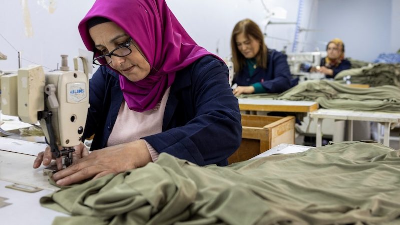 Turkey's overall unemployment rate stands at 8.5%, although for women it is 11.3%