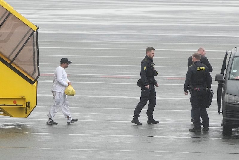 Sanjay Shah arrives at Kastrup Airport, Denmark, on December 6