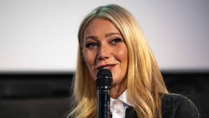 U.S. actress Gwyneth Paltrow talks during an ‘In Conversation’ session at the Ritz-Carlton hotel in Jeddah, Saudi Arabia, on December 6th, 2023, as part of the 3rd edition of Red Sea Film Festival. Photo by Balkis Press/ABACAPRESS.COM