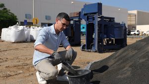 Technology developed at Saudi Arabia's King Abdullah University of Science and Technology converts local sand for manufacturing