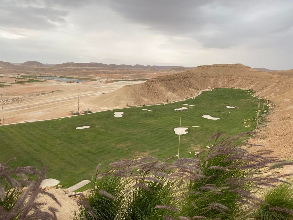 Golf course project being built near Riyadh