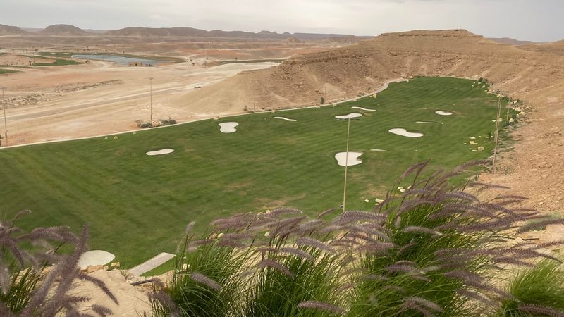 Golf course project being built near Riyadh