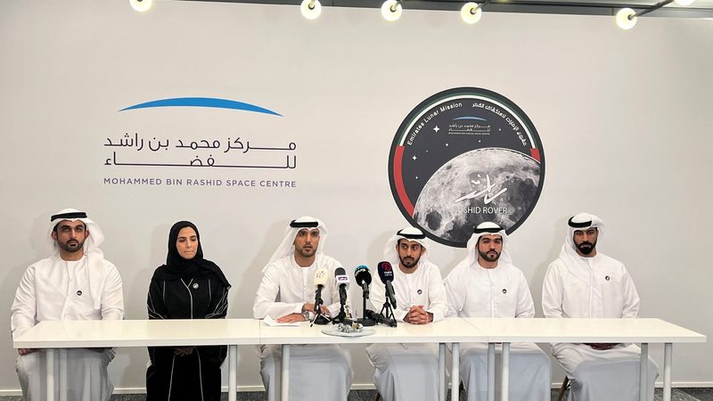 The UAE launched the Rashid Rover a year ago, the country's first mission to the moon