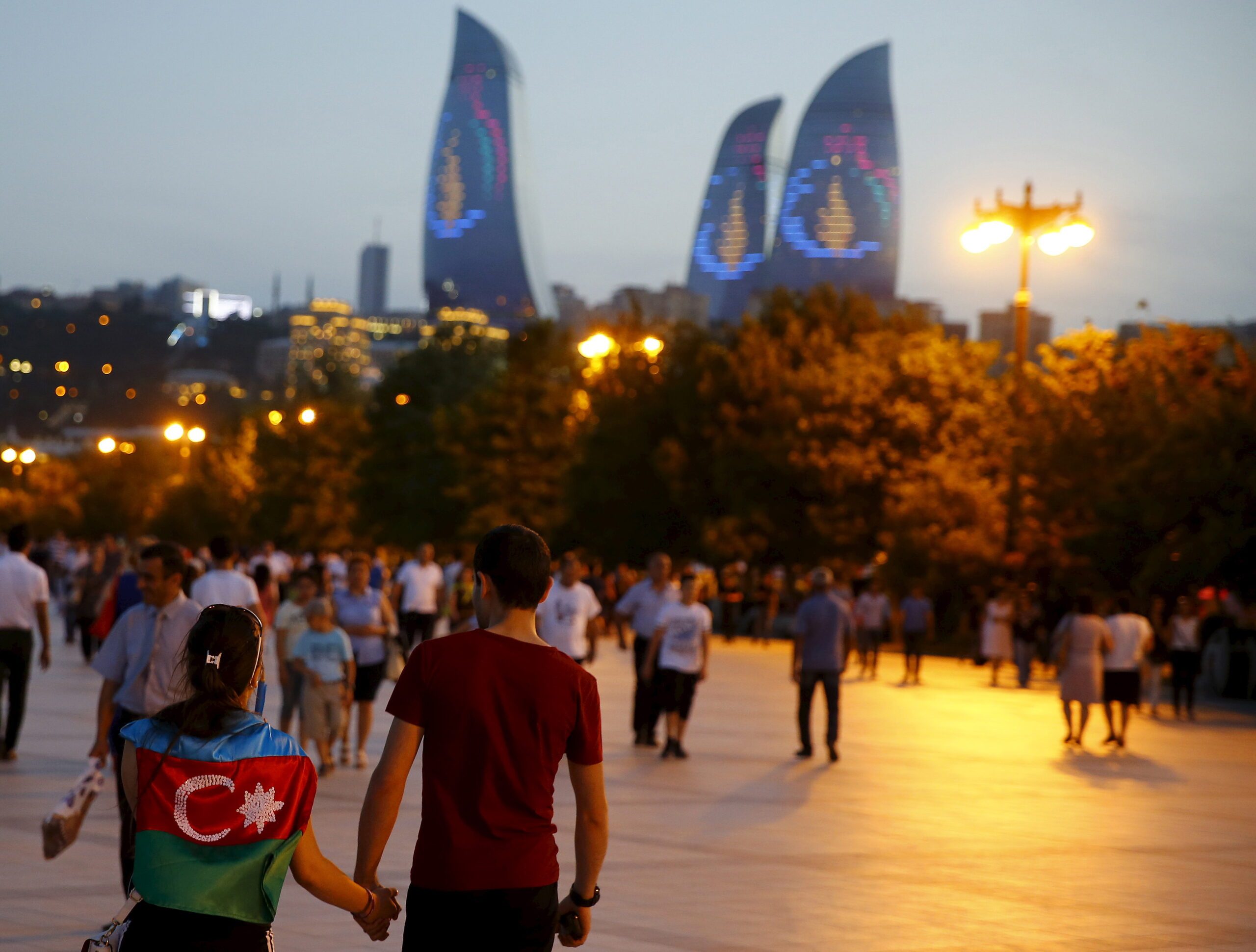 Baku's Flame Towers are a reference to Azerbaijan being 'The Land of Fire' and rich in natural gas.