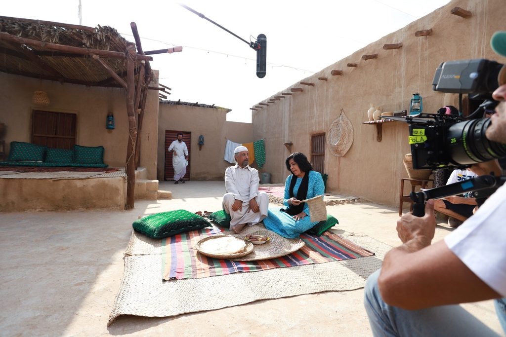 Filming for MBC drama 'Umm Haroun'. The Saudi media group offered a 10% stake in its IPO