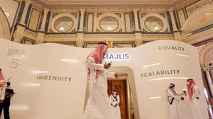 The Future Investment Initiative Conference, run by the Saudi PIF. The FII invests in a range of sectors, including startups