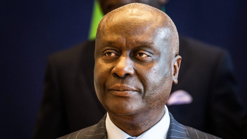 Jean Baptiste Ondaye, minister of economy and finance of the Republic of Congo, signed a joint statement with his UAE counterpart