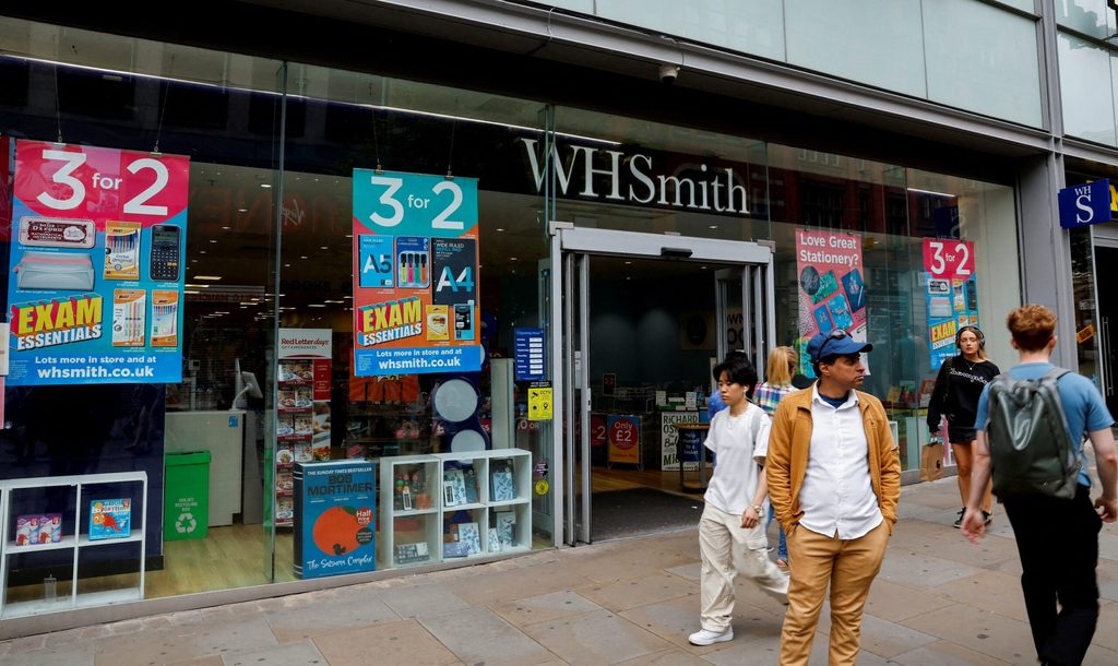 A WH Smith branch. Tihama operates the brand's shops in Saudi Arabia and the UAE