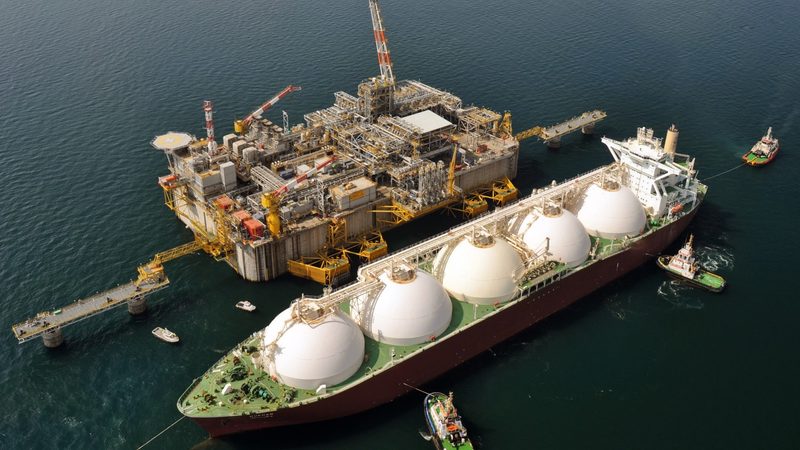 A QatarEnergy vessel arrives at Italy's Adriatic LNG terminal. The latest shipment, due to arrive by February 5, has been cancelled