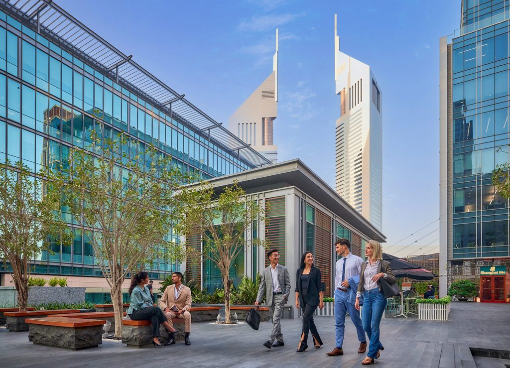 Dubai International Financial Centre. The emirate's GDP grew by 3.3% in the first nine months of 2023