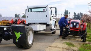 HummingbirdEV commercial vehicles in use. The US company said establishing itself in the UAE is a priority