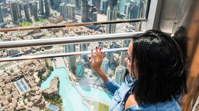 The view from the Burj Khalifa in Dubai. The UAE visa decision means a minimum downpayment of AED1m is no longer required to buy a property