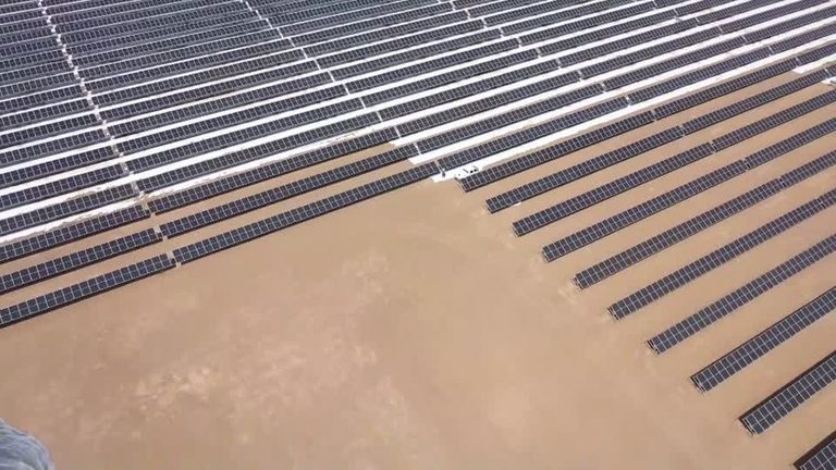 Oman solar power Ibri