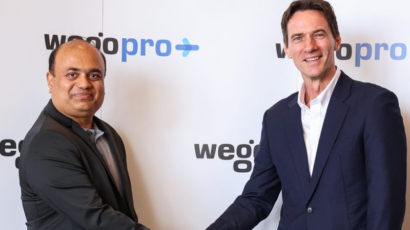 Wego co-founder and WegoPro CEO Prashant Kirtane and Wego co-founder and CEO Ross Veitch