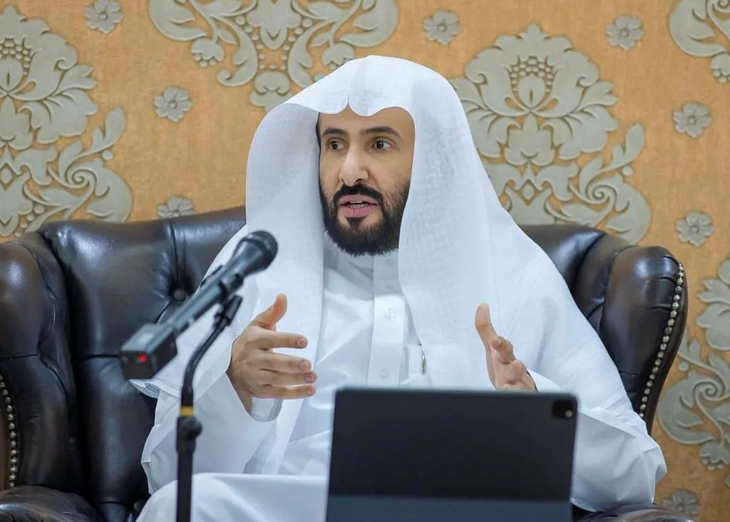Saudi justice minister Walid Al-Samaani. The new court is intended to strengthen justice system reforms