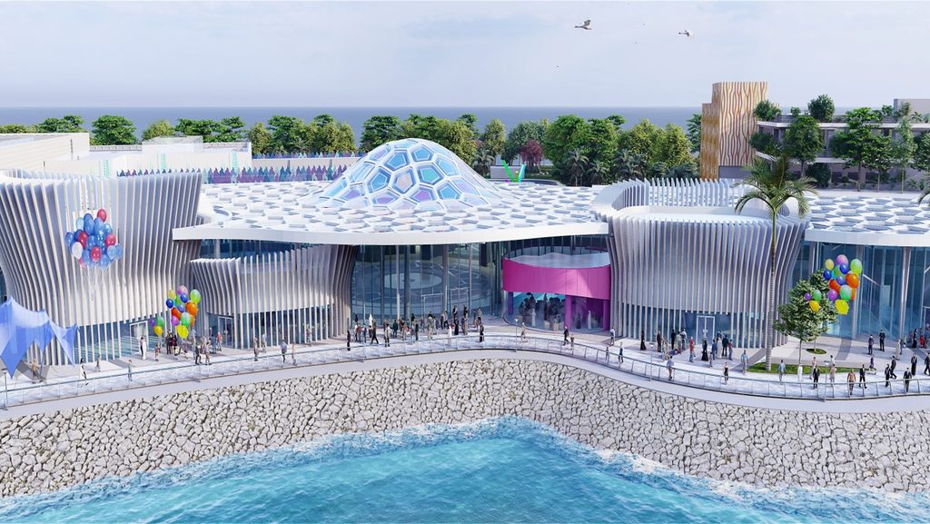 Seven will open an entertainment complex on the seafront promenade on Al Nawras Island in Yanbu