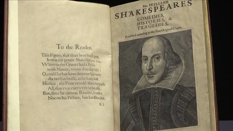 rare book Shakespeare first folio