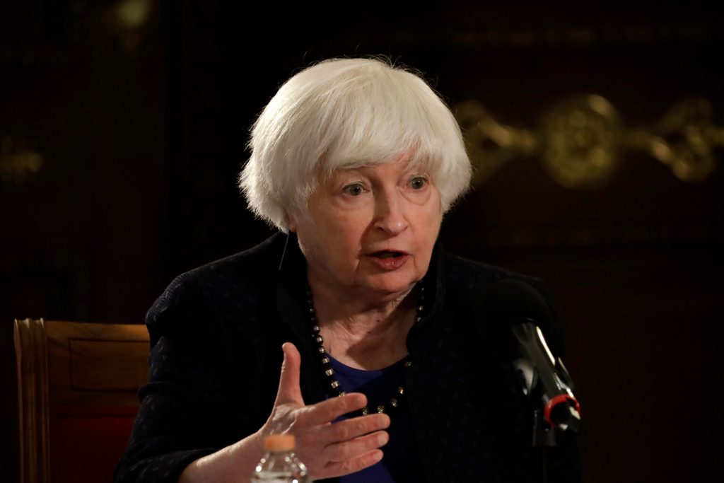 US treasury secretary Janet Yellen. The department issues the treasury instruments that are seen as low-risk investment opportunities