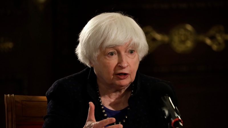 US treasury secretary Janet Yellen. The department issues the treasury instruments that are seen as low-risk investment opportunities