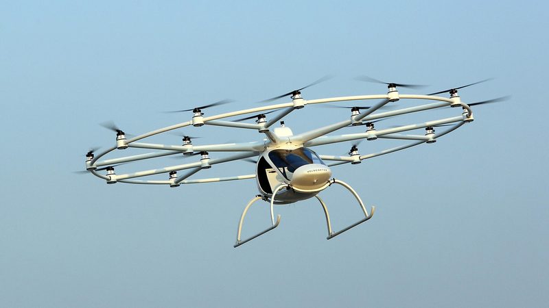 Saudi Arabia flying taxi volococopter Dubai