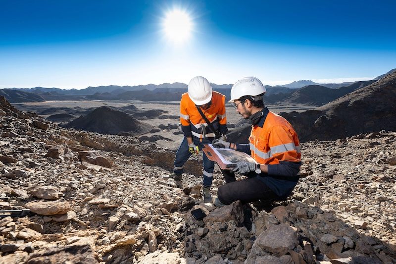 Centamin employees at work in Egypt. The Sukari mine produced 128,127 ounces of gold in Q4 2023, a 17% increase year on year