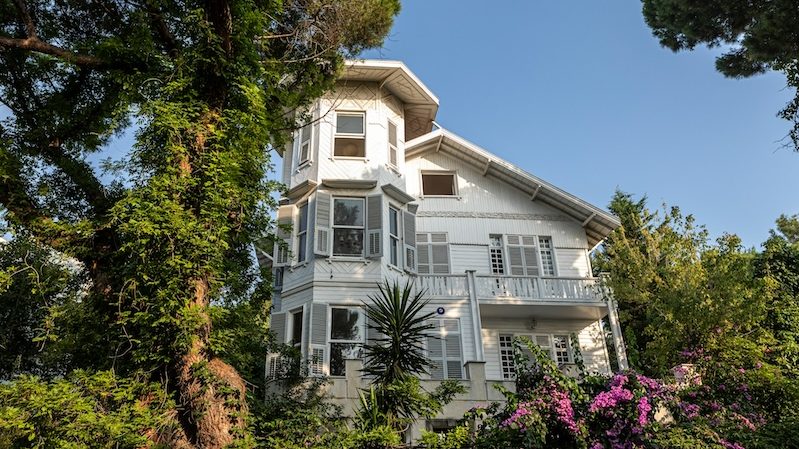 A house in Maden, Buyukada, Turkey. Home sales declined 17.5 percent year on year to 1.23 million in 2023