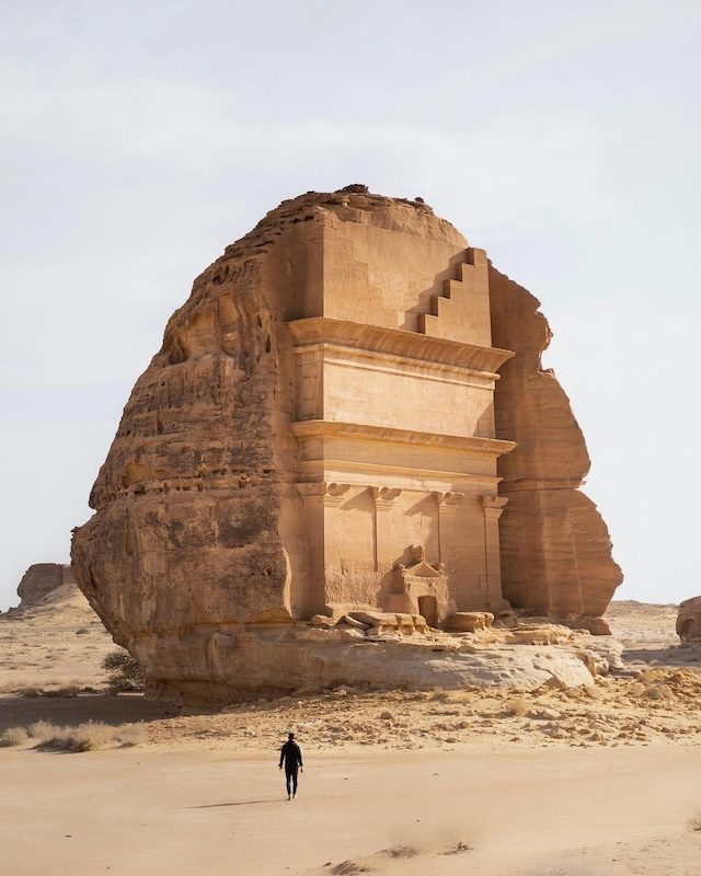 Hegra, one of Saudi Arabia’s six Unesco World Heritage sites. The kingdom is anticipating an economic expansion of 4.1% in 2024