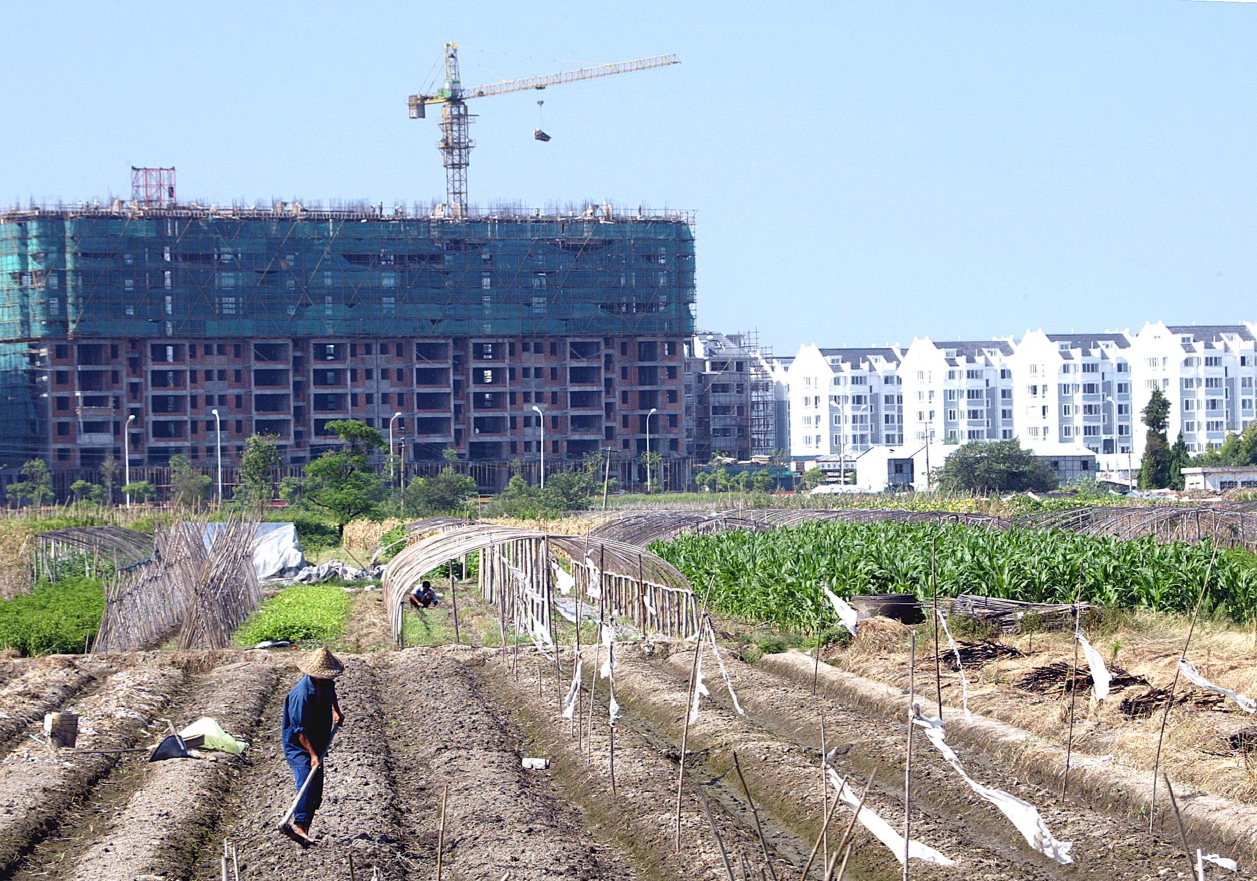 Construction in China. Fears about the country's real estate market are one reason Rajiv Jain's choice to move his stock-picking elsewhere may prove prescient