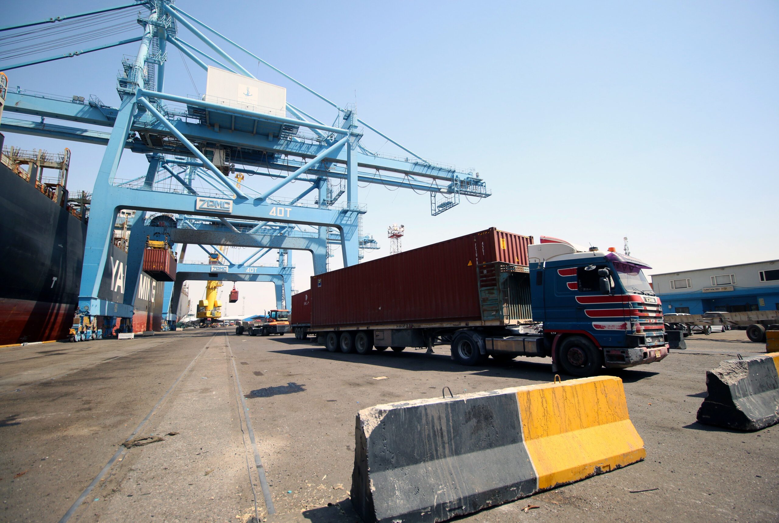 Gulf companies are increasingly considering trucking as a freight option because of disruption to Red Sea shipping routes