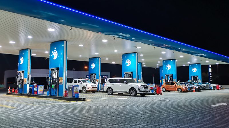 An Adnoc Distribution service station in the UAE. The company intends to increase its reach in Egypt and Saudi Arabia