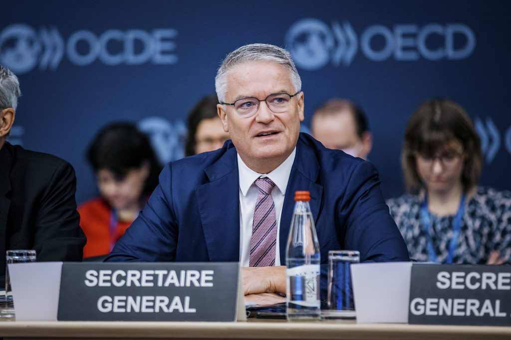 The global economy has shown 'real resilience' said OECD secretary-general Mathias Cormann