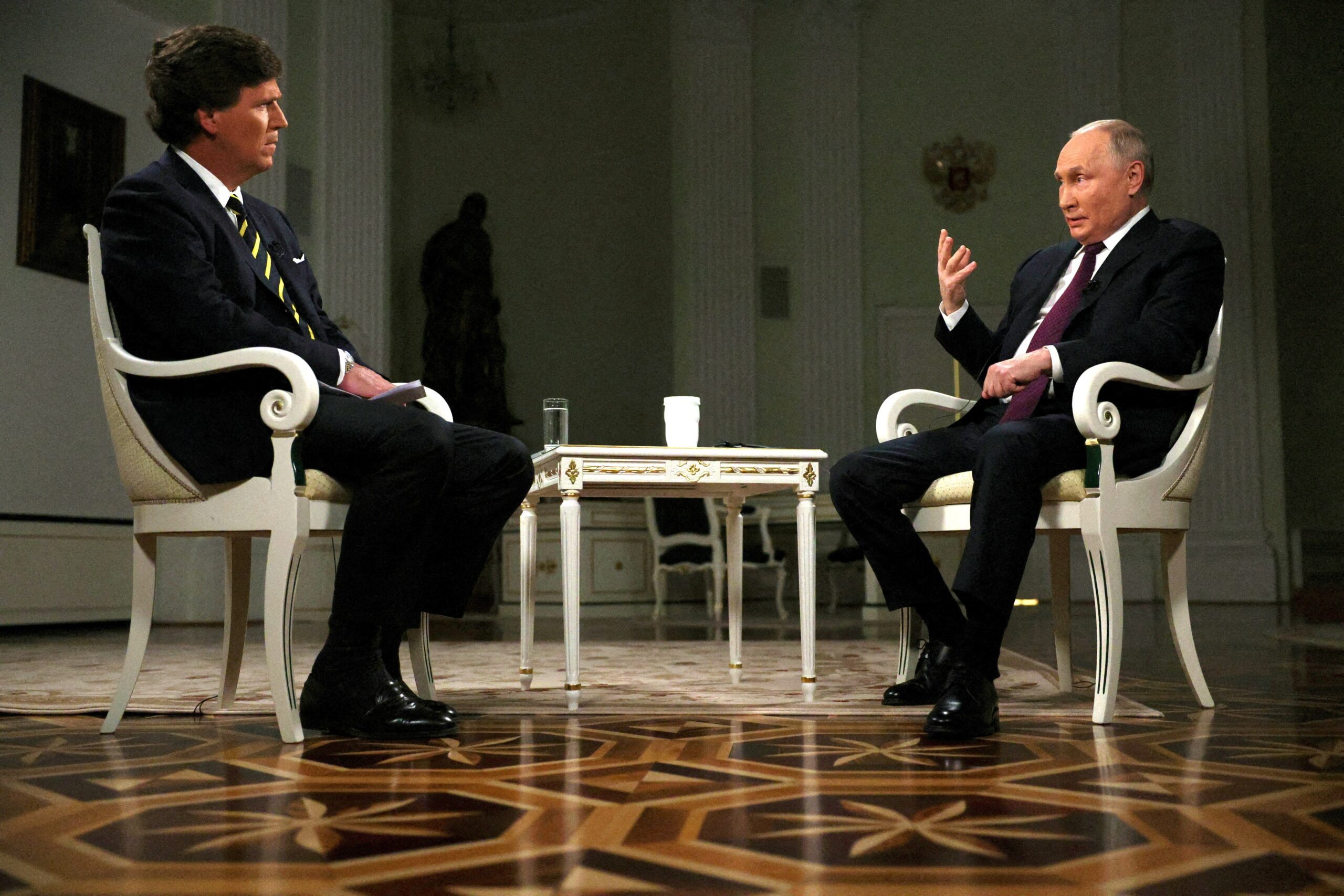 How not to conduct an interview: Tucker Carlson lets Vladimir Putin talk, and talk, and talk