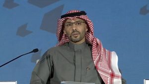 Abdullah Binghannam, deputy head of financing and investment at the Capital Market Authority, spoke on the second day of the forum in Riyadh