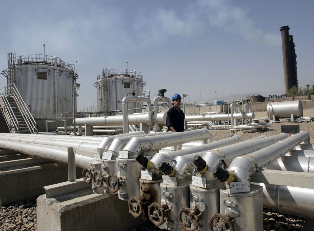 Baghdad South power plant: Iraq generates 80% of its power using fossil fuels
