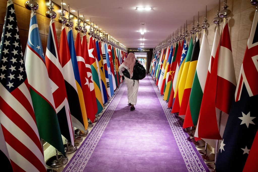 Saudi Arabia expansion companies flags