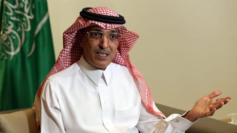 Saudi foreign reserves minister of finance Mohammed al Jadaan
