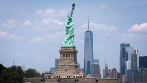 US UAE exports New York harbour