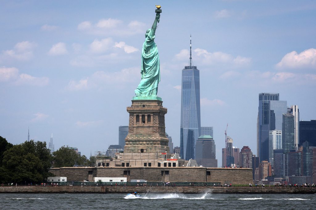 US UAE exports New York harbour