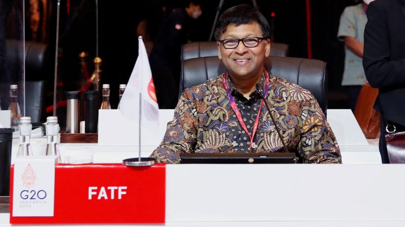 Financial Action Task Force (FATF) president T. Raja Kumar